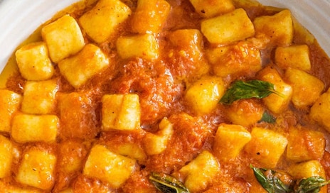 Gnocchi with Tomato Sugo 