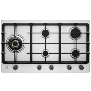 90cm UltimateTaste 900 5 burner gas cooktop