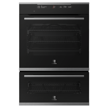 60cm multifunction pyrolytic duo oven