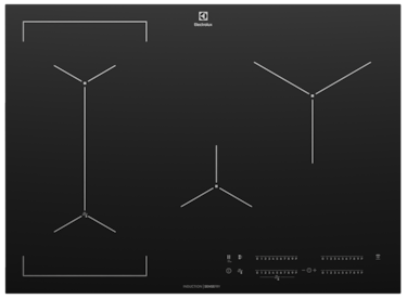 70cm UltimateTaste 700 4 zone induction cooktop