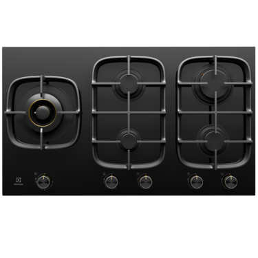 90cm UltimateTaste 900 5 burner gas cooktop