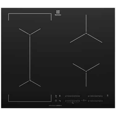 60cm UltimateTaste 700 4 zone induction cooktop