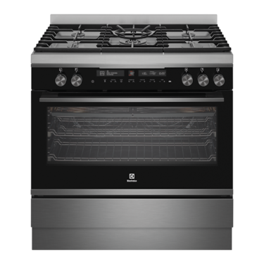 90cm dual fuel freestanding cooker