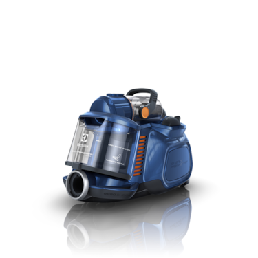 SilentPerformer Pet canister bagless vacuum cleaner - Deep blue