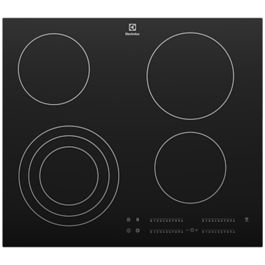 60cm UltimateTaste 300 4 zone ceramic cooktop