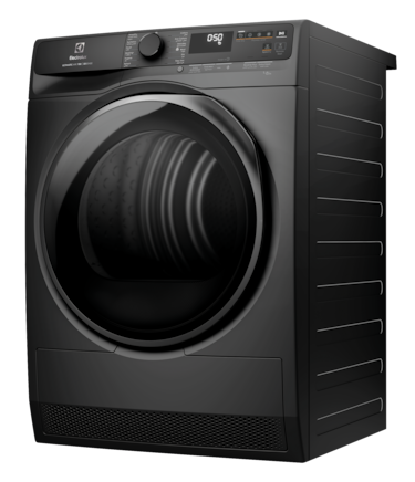 9kg UltimateCare 700 heat pump dryer with 3D Sense Dark Onyx