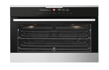 Stainless steel 90cm built-in oven